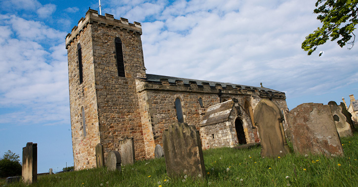 The parish church of St Mary the Virgin, in Seaham, County Durham.